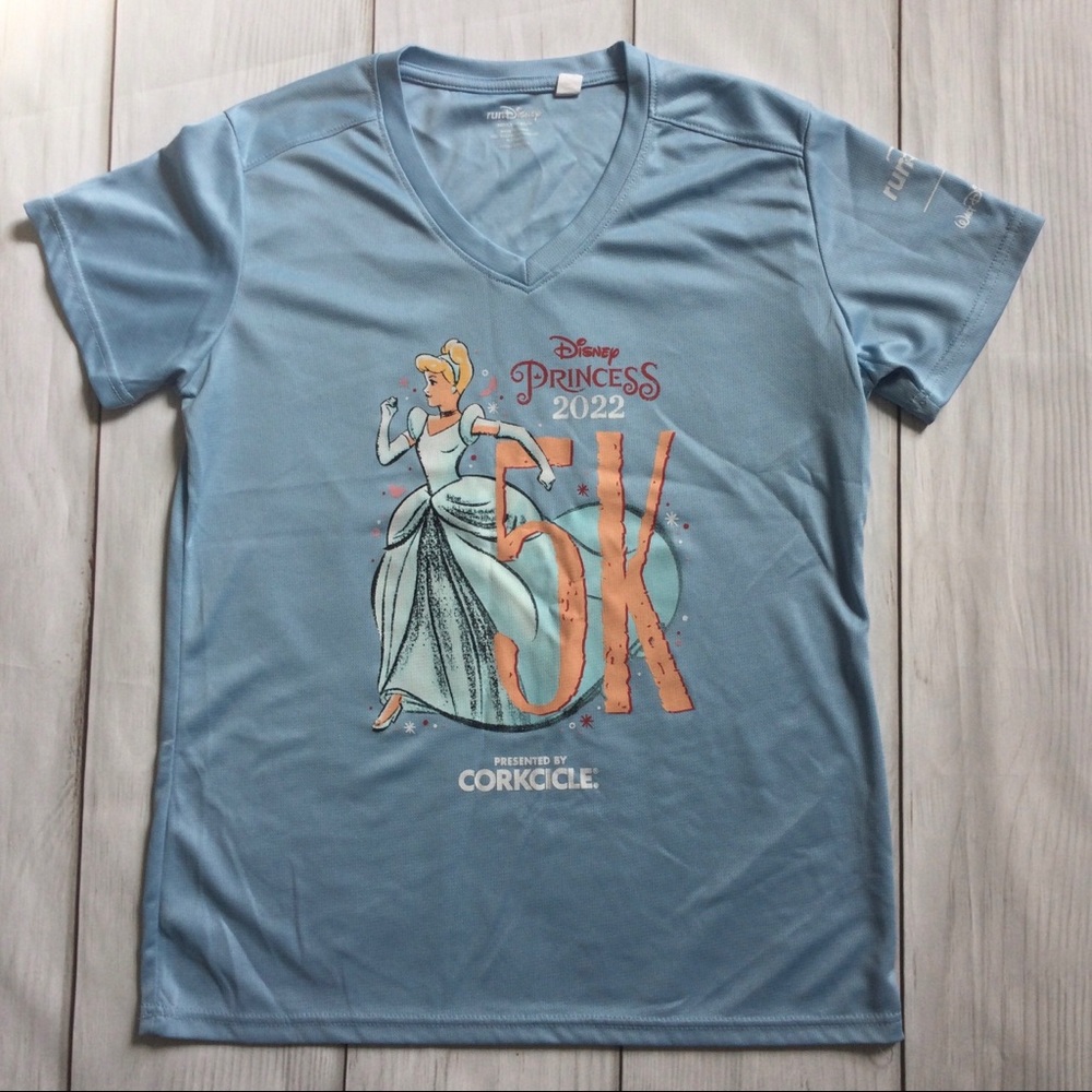 Disney World 2022 Princess 5K Cinderella Shirt